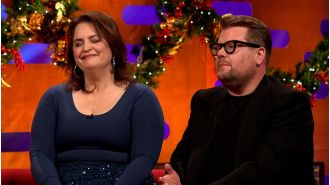 James Corden gets emotional talking about the meaning behind the final line in Gavin and Stacey.