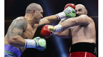 Joshua disagrees with the judges' decision in the Usyk vs Fury fight.