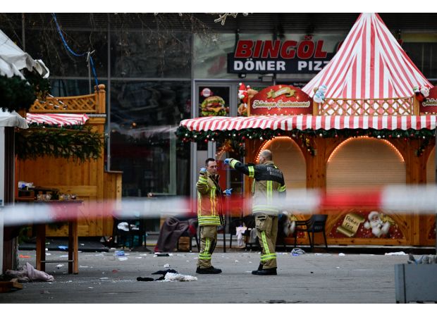 Who is the suspect responsible for the attack on the German Christmas market?
