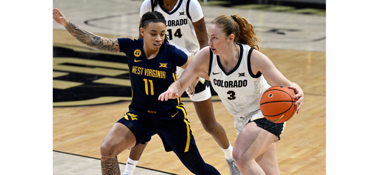 CU's women's basketball team beats No. 14 West Virginia in fourth quarter comeback.