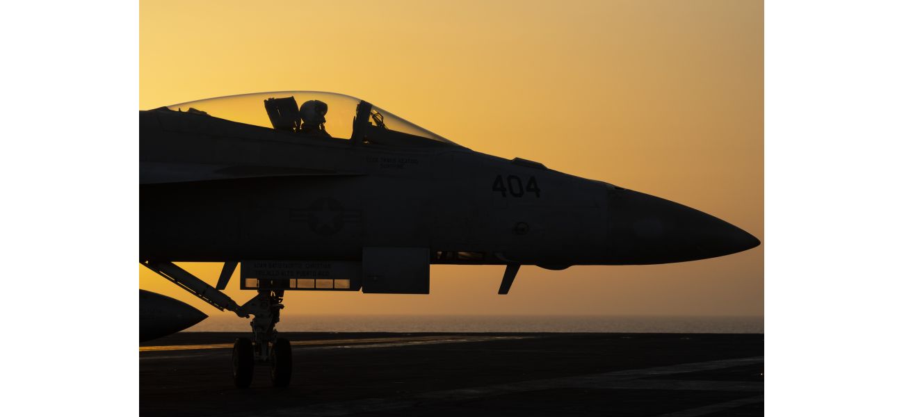 Two US Navy pilots were mistakenly attacked by friendly forces in the Red Sea.