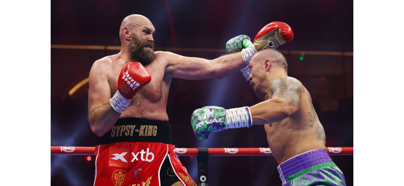 Fury and Usyk earned a significant amount of money from their second fight in Riyadh.