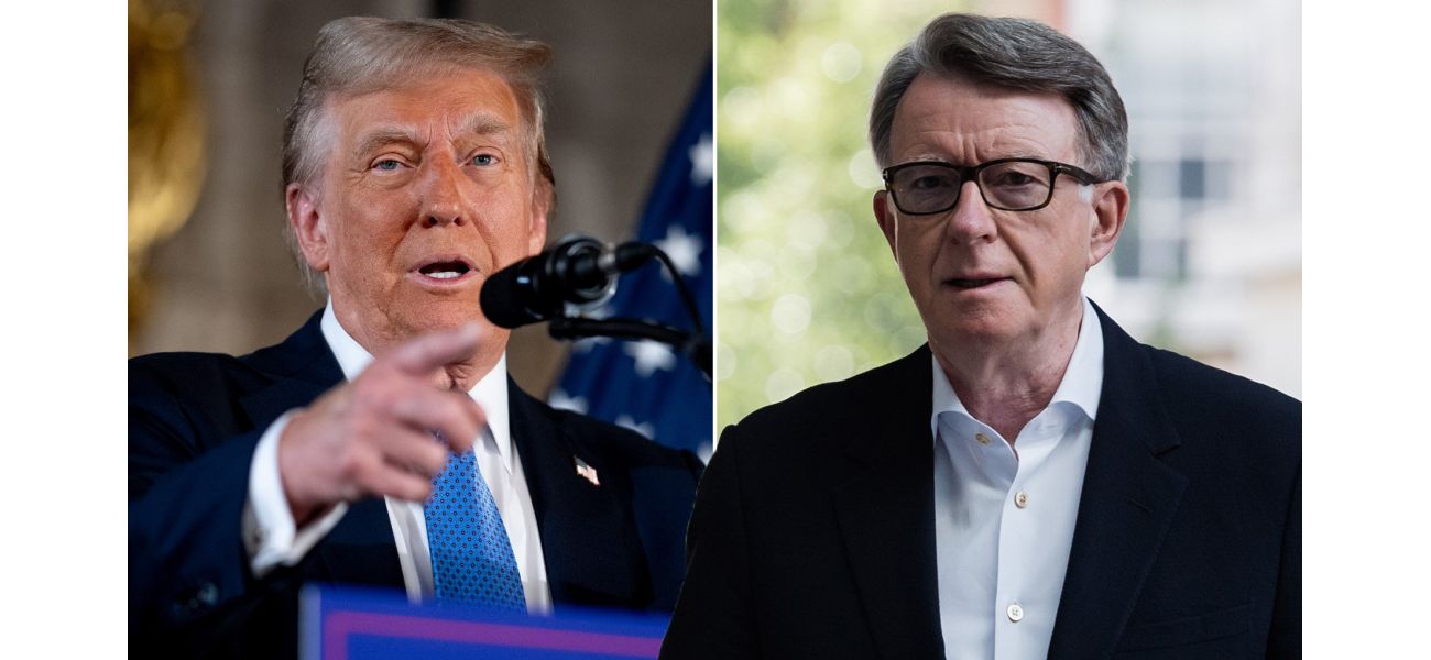 Trump may reject Starmer's choice for US ambassador due to perceived arrogance.