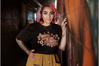 Bobbi's art will be showcased at the 2025 Australian Open and will be seen by millions.