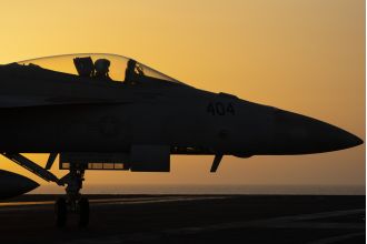 Two US Navy pilots were mistakenly attacked by friendly forces in the Red Sea.