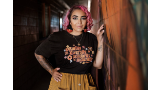 Bobbi's art will be showcased at the 2025 Australian Open and will be seen by millions.