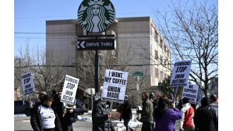 Unionized baristas in Denver strike with others around the country.