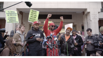 One man's fight against a massive corporation, initially seen as a joke.