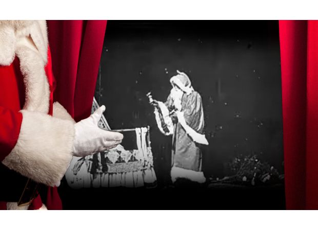 The very first Christmas film, made 126 years ago, can now be watched for free on YouTube.