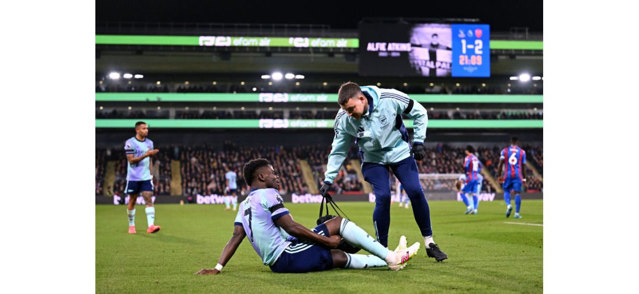 Football legend Alan Shearer has identified an Arsenal player who needs to step up and fill the void left by the injured Bukayo Saka.