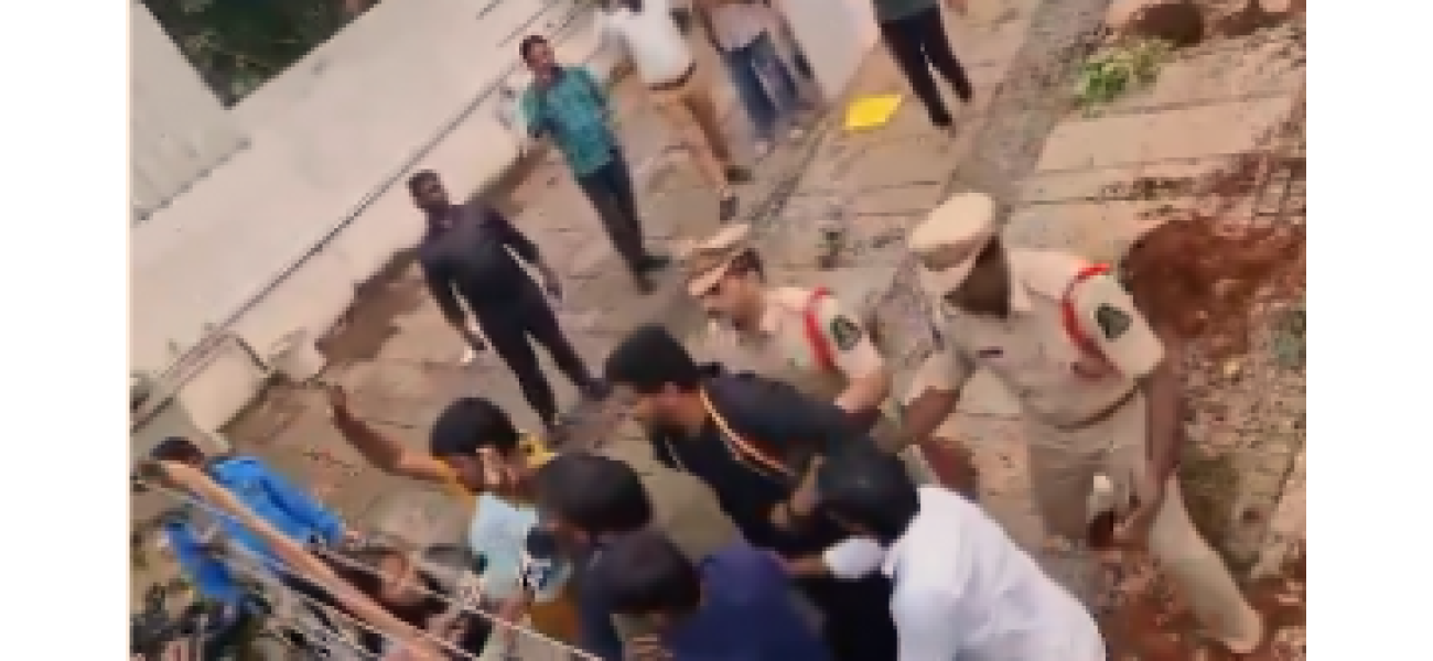 Allu Arjun's home in Hyderabad was vandalized.