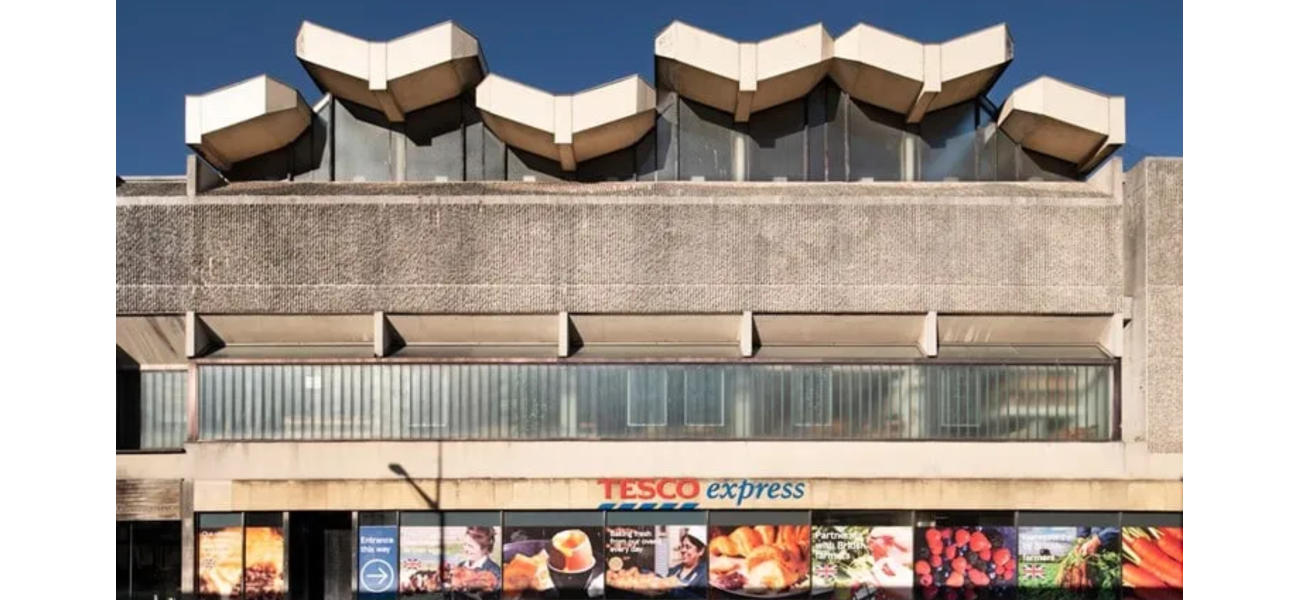 A Tesco Express store has an unexpected hidden gem located on top of it.