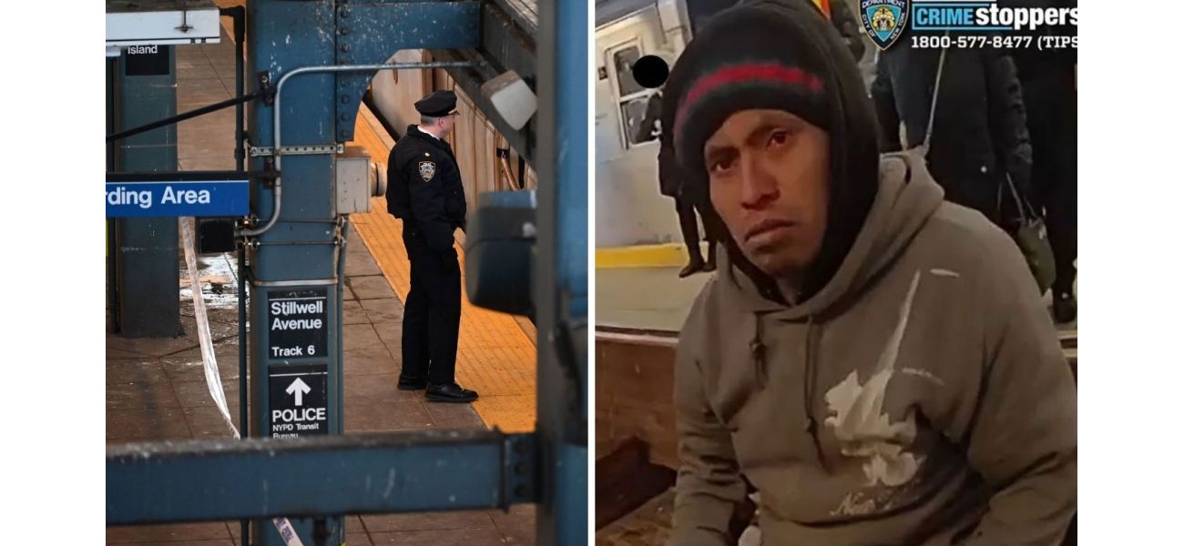 A female passenger died in a fire on a New York subway train.