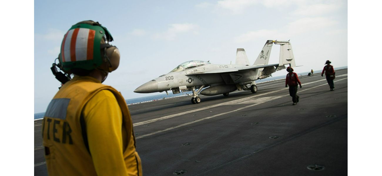 US pilots were accidentally attacked by their own forces while flying over the Red Sea.