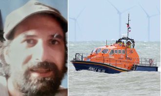 Police are urgently looking for a man who has gone missing after his car was found abandoned on a beach.