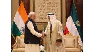 India and Kuwait take their relationship to a higher level by establishing a strategic partnership after discussions between PM Modi and key Kuwaiti leaders.