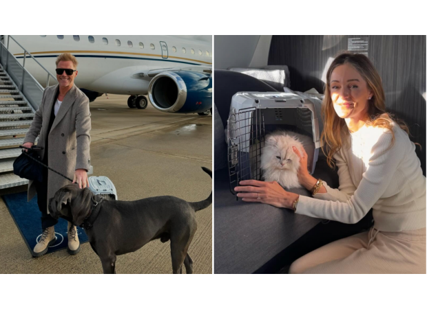 Ronan Keating is spending big to fly his pets home for the holidays on a private jet, with a single seat costing £13,000.