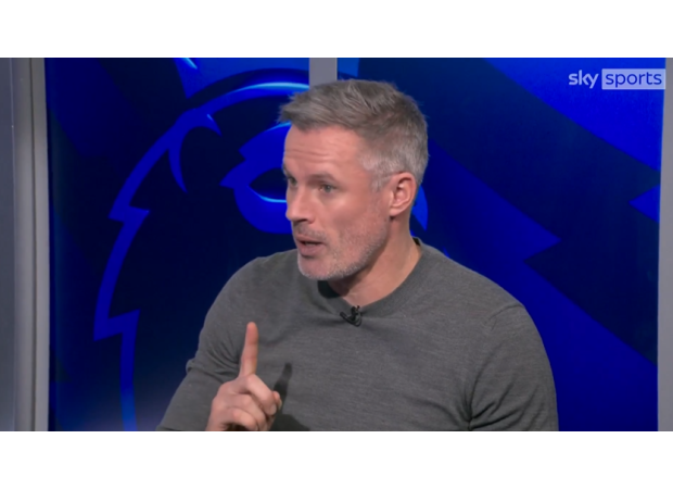 Jamie Carragher cautions Arsenal and Chelsea after Liverpool's dominant win against Tottenham.