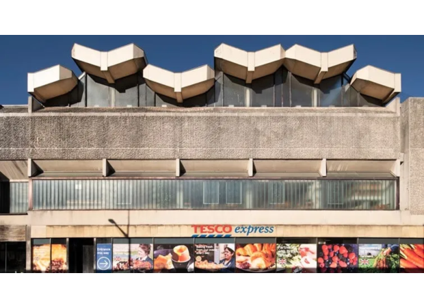 A Tesco Express store has an unexpected hidden gem located on top of it.