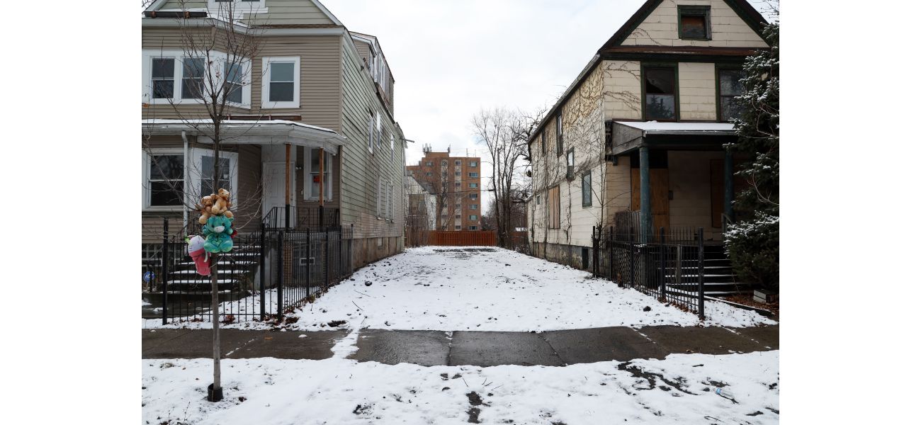A man has been arrested for killing a woman who was living in an abandoned house with her son in Englewood.