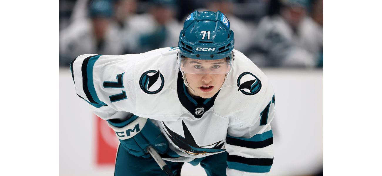 Sharks' trainer Celebrini is about to fulfill a lifelong dream, saying it feels unreal.