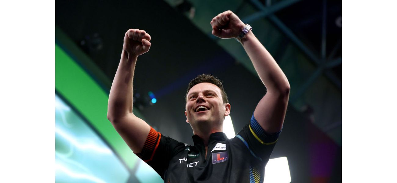 De Graaf shares pre-game message to Anderson prior to surprising victory at World Championship.