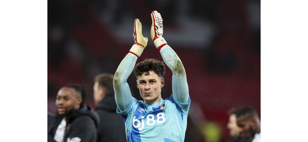 Kepa Arrizabalaga praised for 'fantastic' display against Man Utd.