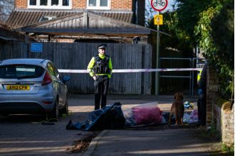 Two young men are arrested for murdering a teenager just before Christmas.