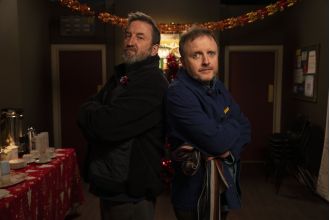 McCausland and Mack's friendship as comedians results in the creation of a highly anticipated Christmas film.