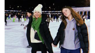 Zoe Ball heads to NYC for holidays after leaving Radio 2 gig.