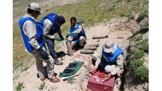 Former members of the Taliban are assisting humanitarian organizations in finding and removing landmines they had previously placed in Afghanistan.