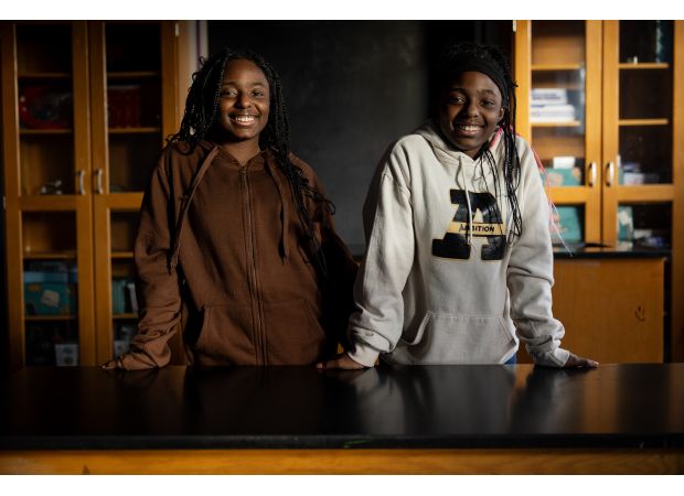 A middle school student from North Lawndale assists in the discovery of a molecule in goose droppings that can fight cancer.
