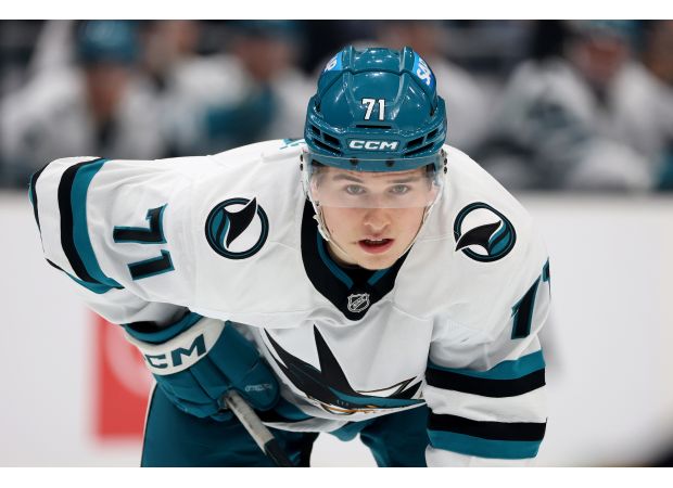 Sharks' trainer Celebrini is about to fulfill a lifelong dream, saying it feels unreal.