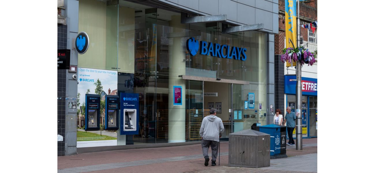 In January 2025, all Barclays bank locations scheduled to close are listed.