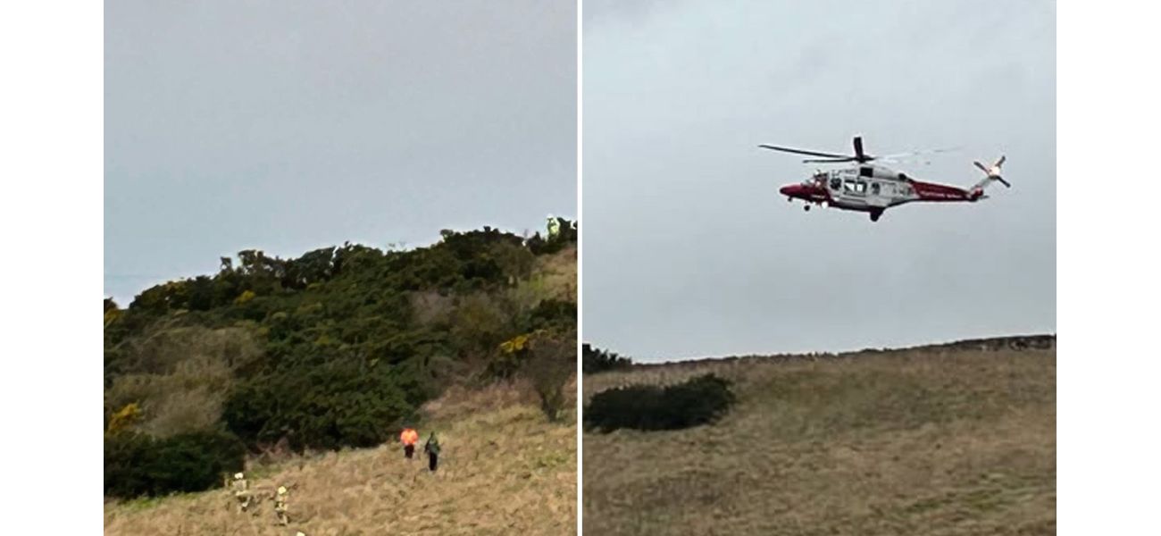A plane crashed into a hill shortly after departing from a UK airport.