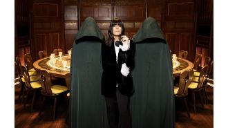 Claudia Winkleman shares hidden communication with The Traitors actor.