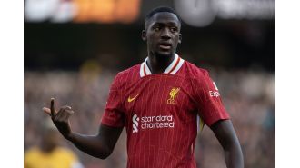 Konate takes aim at Arsenal supporters following Liverpool's victory over Tottenham.