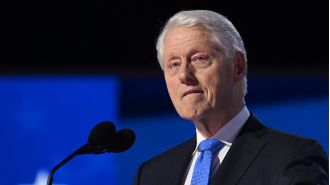 Bill Clinton, former US President, admitted to hospital.