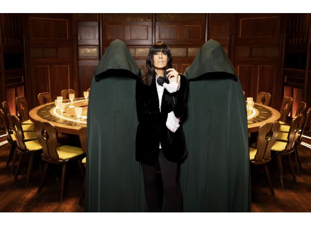 Claudia Winkleman shares hidden communication with The Traitors actor.