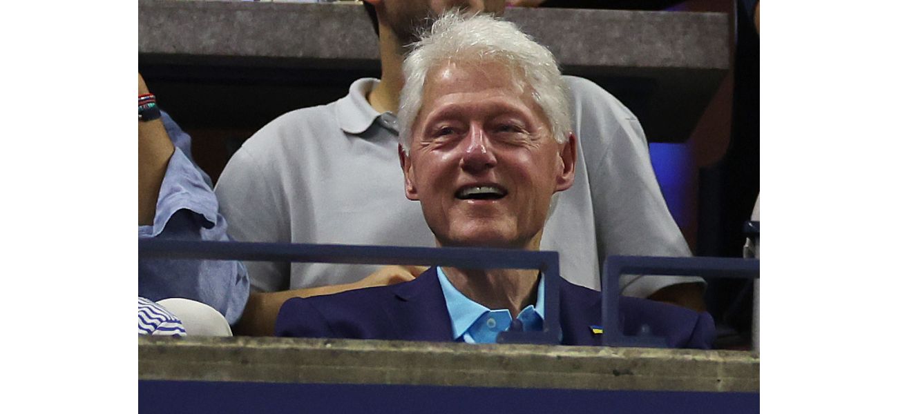 Bill Clinton hospitalized with fever, according to representative.