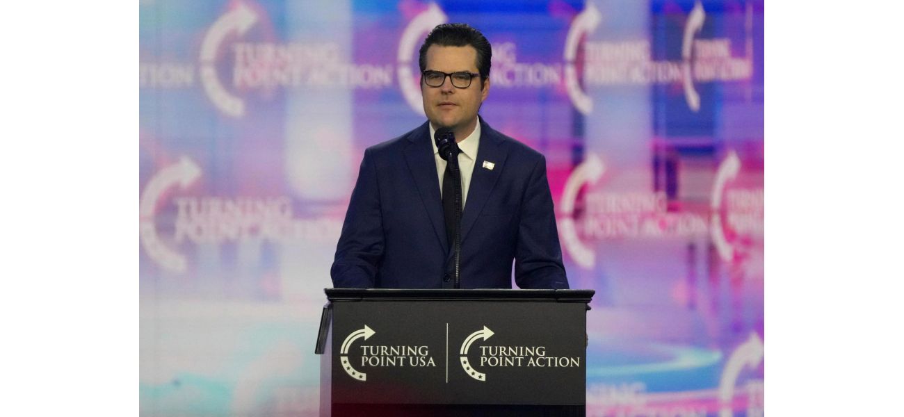 The House Ethics Committee has accused Matt Gaetz of paying for sex, including with a 17-year-old girl.