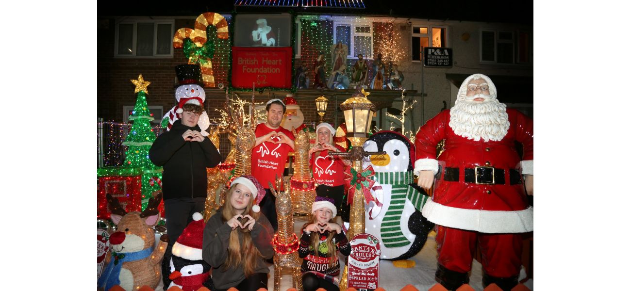 A family's close brush with death motivated them to revive the enchantment of the holiday season.