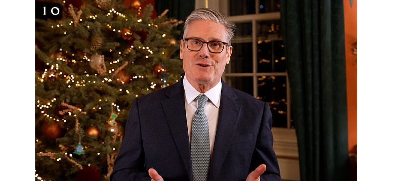 Starmer hopes for a positive and optimistic future in his Christmas message to the country.