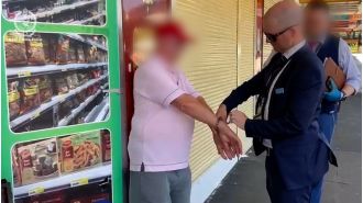 Police believe a former priest arranged to meet a young boy for sexual activity, according to reports.