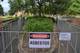 EPA charges filed for asbestos-contaminated mulch in Sydney.