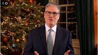 Starmer hopes for a positive and optimistic future in his Christmas message to the country.