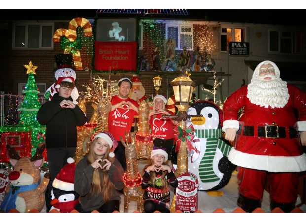 A family's close brush with death motivated them to revive the enchantment of the holiday season.