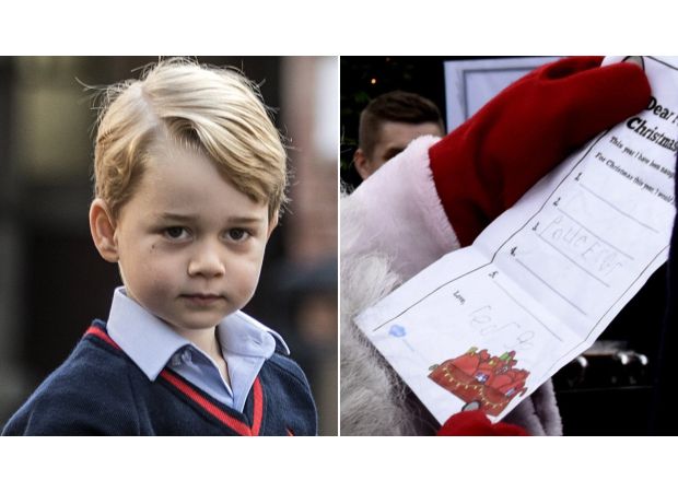 Prince George shares cute letter to Santa with his Christmas wishes.