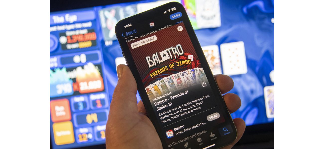 The top 10 mobile games of 2024 - the year's best gaming apps.