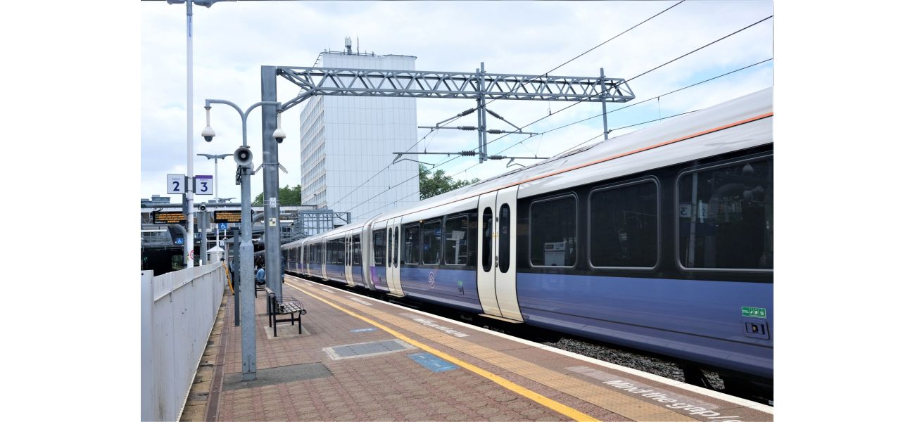 A person got dragged by a train on the Elizabeth line after their hand got stuck in the door.